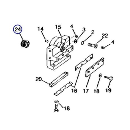 Aftermarket Fits John Deere AT42553 TOP ROLLER SEAL AT135802